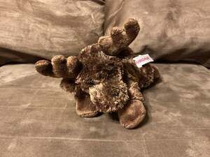 Aurora Maxamoose Majestic Mini Flopsie Brown Moose Plush